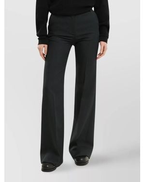 1989 STUDIO High-Rise Wide-Leg Trousers - Black