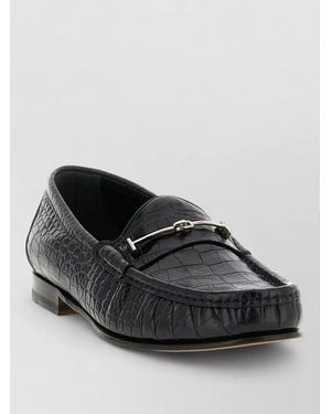 Tom Ford Leather Loafers - Black