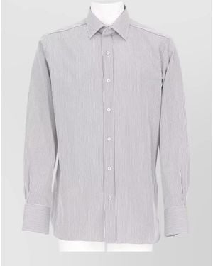 Tom Ford Cotton Shirt - Blue