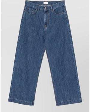 P.A.R.O.S.H. Wide-Leg Trousers - Blue