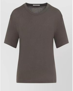 Lemaire Ribbed T-Shirt - Grey