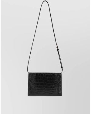 Tom Ford Mini Leather Clutch Bag - White