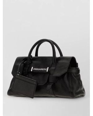 DSquared² Cool Girl Leather Tote Bag - Black