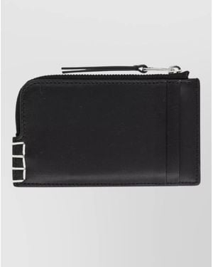 JW Anderson Leather Keyring - Black
