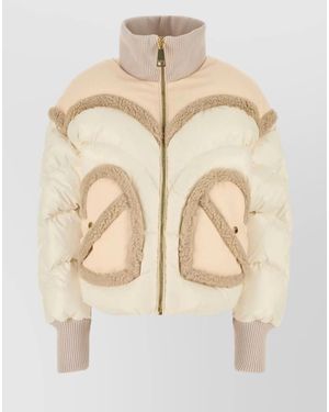Khrisjoy Nylon Puffer Jacket - Natural