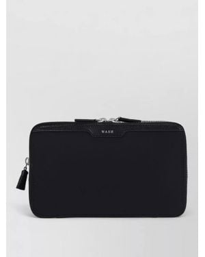 Anya Hindmarch Compact Tassel Zip Crossbody Clutch Bag - Black