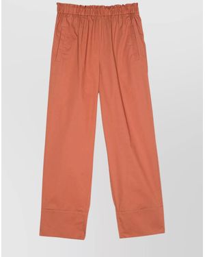 Twinset Wide-Leg Pants - Orange