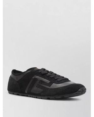 Balmain Leather Low-Top Trainers - Black