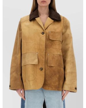 Stella McCartney Workwear Harrington Jacket - Brown