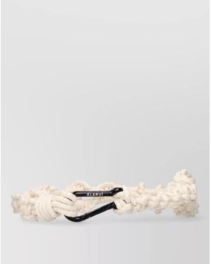 Alanui Cotton Hair Clip - Natural