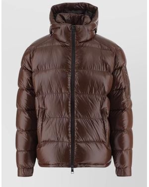 Herno Short Padded Coat - Brown