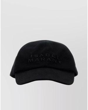 Isabel Marant Cotton Baseball Cap - Black