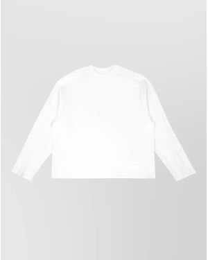 Entire studios Cotton Long Sleeve T-Shirt - White