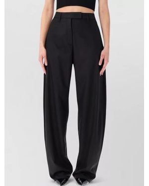 Thelatest Dina Tailored High Waist Wide Leg Trousers - Blue