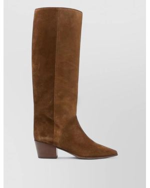 Casadei Leather Knee Boots - Brown