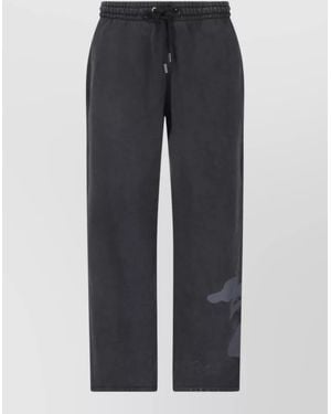 Off-White c/o Virgil Abloh Straight-Leg Trousers - Blue