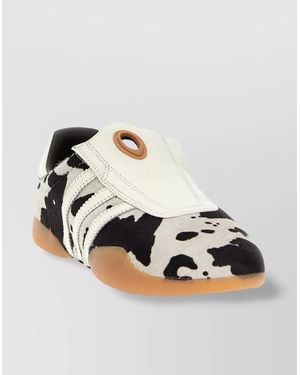 adidas Originals 'Cow Print Low-Top Rubber Sole Sneakers' - Metallic