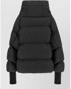 Ganni Quilted Puffer Jacket - Black