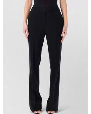 Tom Ford Wool Bicolour Tuxedo Straight-Leg Trousers - Blue
