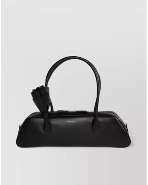 Magda Butrym "Brigitte" Trapezie Bag Top Handles - Black