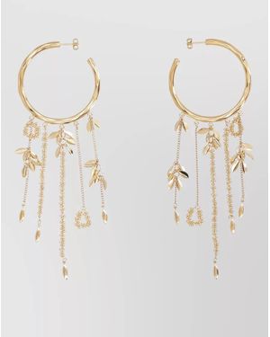 Isabel Marant Brass Hoop Earrings - Natural