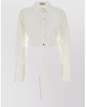 Blumarine Cotton Shirt - White
