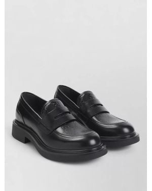 Gucci Leather Loafers - Black