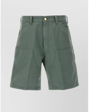 Carhartt 'Double Knee' Bermuda Shorts - Green