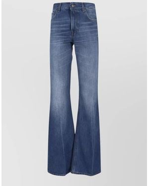 Haikure Flared Trousers - Blue