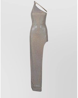 The Sei One Shoulder Long Dress - White