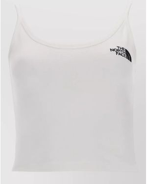 The North Face Cropped Slim-Fit Tank Top - White