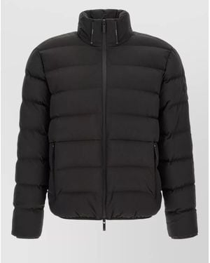 Moncler Arajoki Hooded Down Jacket Casual Fit - Black