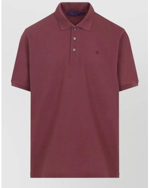 Ralph Lauren Shirt Short Sleeves Polo Collar - Red