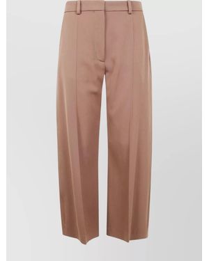 Marni Tailored Pants With Pockets And Loops - Natural