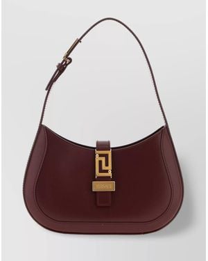 Versace Small Shoulder Bag Greca Goddess - Purple