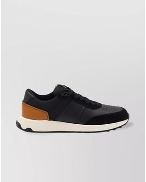 Tod's Leather Low-Top Trainers - Black