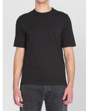 Saint Laurent Cotton Regular-Fit Short-Sleeve T-Shirt - Black