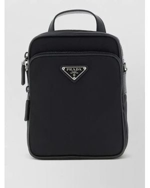 Prada Re-Nylon Crossbody Bag - Black
