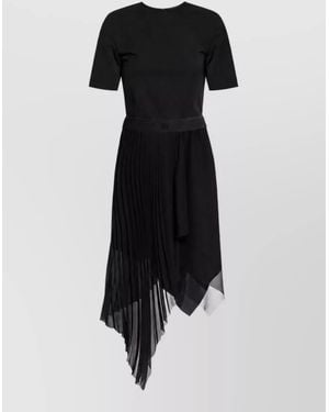 Givenchy Polyester Midi Dress - Black