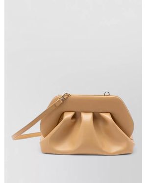 THEMOIRÈ Bios Medium Clutch Vegan Fabric - Natural
