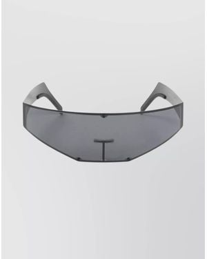 Rick Owens Metal Shield Sunglasses - Grey