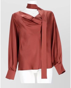 Max Mara Silk Blouse - Red