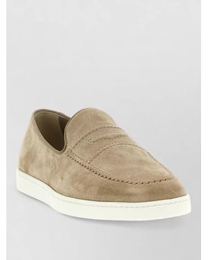Church's Suede Loafers - Natural