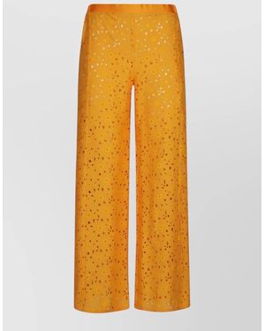 Feel me fab Wide-Leg Trousers - Orange