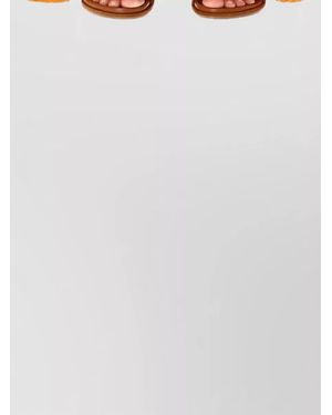 120% Lino Linen Crinkle-Effect Sleeveless V-Neck Open-Back Maxi Dress - White