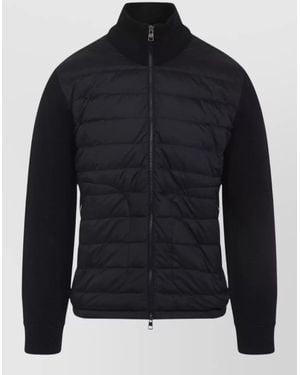 Moncler Cardigan Tricot Jacket Tech Front - Blue