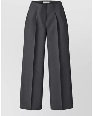 PT Torino Wide-Leg Trousers - Grey