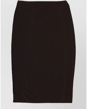 Paloma Wool Wool Midi Pencil Skirt - Black