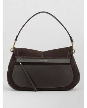 Gianni Chiarini Leather Shoulder Bag - Black