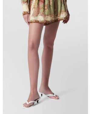 Zimmermann Floral Print Lightweight Fabric Mini Skirt - Multicolor